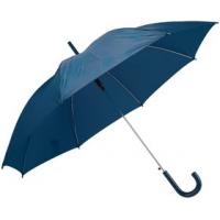Зонт-трость, полуавтомат, темно-синий