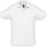Рубашка поло мужская SPRING 210 белая