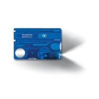 Набор инструментов SwissCard Lite, полупрозрачный синий